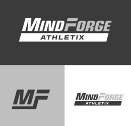 MINDFORGE  ATHLETIX MF MINDFORGE ATHLETIX logo