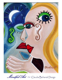MINDFUL ART ~ CLAUDIA BOHANEK DESIGN CLAUDIA '05 logo