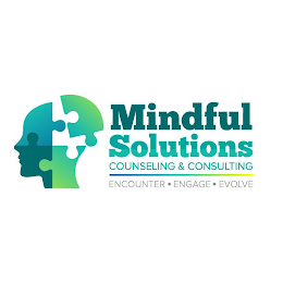 MINDFUL SOLUTIONS COUNSELING & CONSULTING ENCOUNTER · ENGAGE · EVOLVE logo