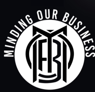 MINDING OUR BUSINESS MOB logo