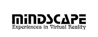 MINDSCAPE EXPERIENCES IN VIRTUAL REALITY logo