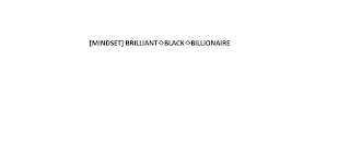 [MINDSET] BRILLIANT BLACK BILLIONAIRE logo