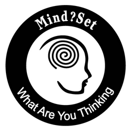 MIND?SET WHAT ARE YOU THINKING logo