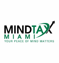 MINDTAX MIAMI YOUR PEACE OF MIND MATTERS logo