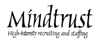 MINDTRUST HIGH-INTENSITY RECRUITING AND STAFFING logo