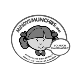 MINDY'SMUNCHIES.COM CHOCOLATE GIFTS PARTIES & FAVORS logo