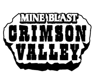 MINE BLAST CRIMSON VALLEY logo