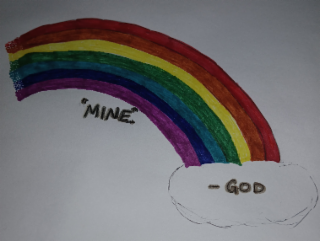 "MINE" - GOD logo