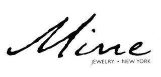 MINE JEWELRY NEW YORK logo