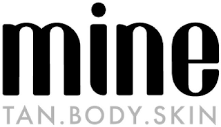 MINE TAN.BODY.SKIN logo