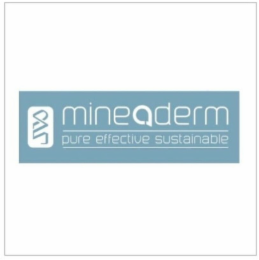 MINEADERM PURE EFFECTIVE SUSTAINABLE logo
