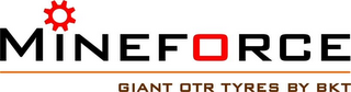 MINEFORCE GIANT OTR TYRES BY BKT logo