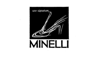 MINELLI UNE SIGNATURE logo