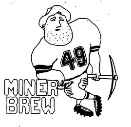 MINER BREW 49 logo