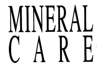 MINERAL C A R E logo