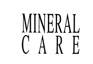 MINERAL CARE logo