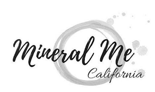 MINERAL ME CALIFORNIA logo