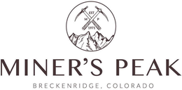 MINER'S PEAK BRECKENRIDGE, COLORADO M PEST 1971 logo