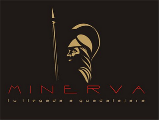 MINERVA TU LLEGADA A GUADALAJARA logo