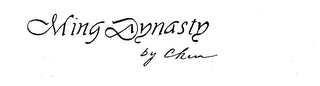 MING DYNASTY BY CHEN logo