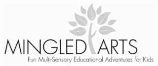 MINGLED ARTS FUN MULTI-SENSORY EDUCATIONAL ADVENTURES FOR KIDS logo