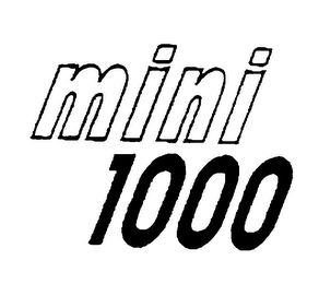 MINI 1000 logo