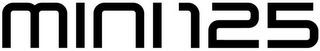 MINI 125 logo