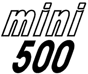 MINI 500 logo