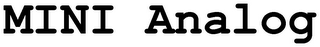 MINI ANALOG logo