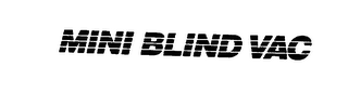 MINI BLIND VAC logo