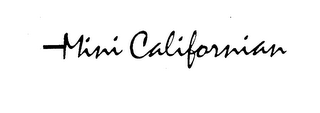 MINI CALIFORNIAN logo