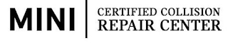 MINI CERTIFIED COLLISION REPAIR CENTER logo