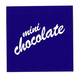 MINI CHOCOLATE logo