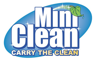MINI CLEAN CARRY THE CLEAN logo