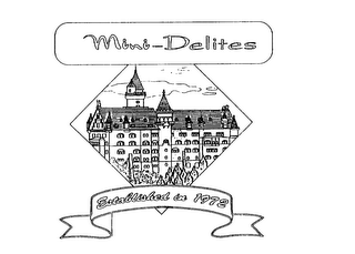 MINI-DELITES ESTABLISHED IN 1972 logo