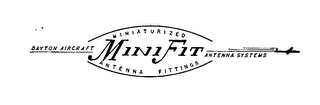MINI FIT MINIATURIZED ANTENNA FITTINGS DAYTON AIRCRAFT ANTENNA SYSTEM logo