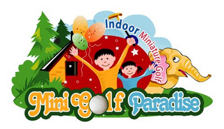 MINI GOLF PARADISE INDOOR MINIATURE GOLF logo