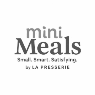 MINI MEALS SMALL. SMART. SATISFYING. BY LA PRESSERIE logo