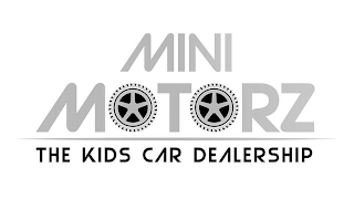 MINI MOTORZ THE KIDS CAR DEALERSHIP logo