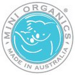 MINI ORGANICS MADE IN AUSTRALIA logo