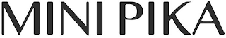 MINI PIKA logo