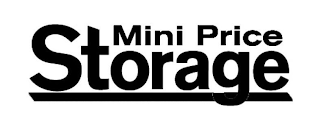 MINI PRICE STORAGE logo