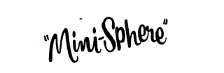 "MINI-SPHERE" logo