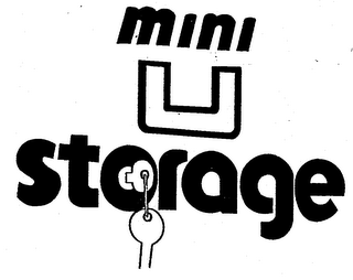 MINI U STORAGE logo