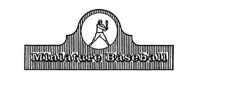 MINIATURE BASEBALL logo