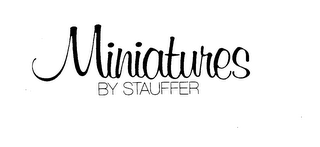 MINIATURES BY STAUFFER logo