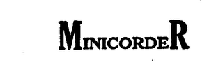 MINICORDER logo
