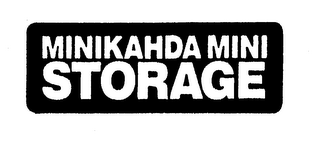 MINIKAHDA MINI STORAGE logo