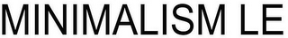 MINIMALISM LE logo