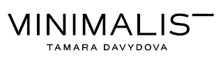 MINIMALIST TAMARA DAVYDOVA logo